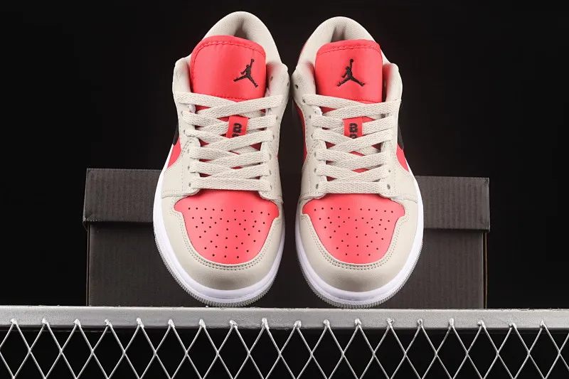 All categories Air Jordan Jordan series basketball shoes Air Jordan 1 Low Air Jordan 1 Low "Light Iron Ore" AJ1 Joe 1 siren red low-top cultural sneakers DC0774-060